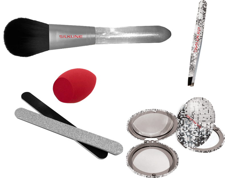 50-Pc Assorted Face & Nail Accessories