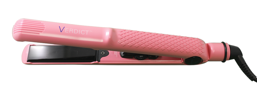Professional Blue Mirror Titanium Flat Iron 450 F-strawberry Ice