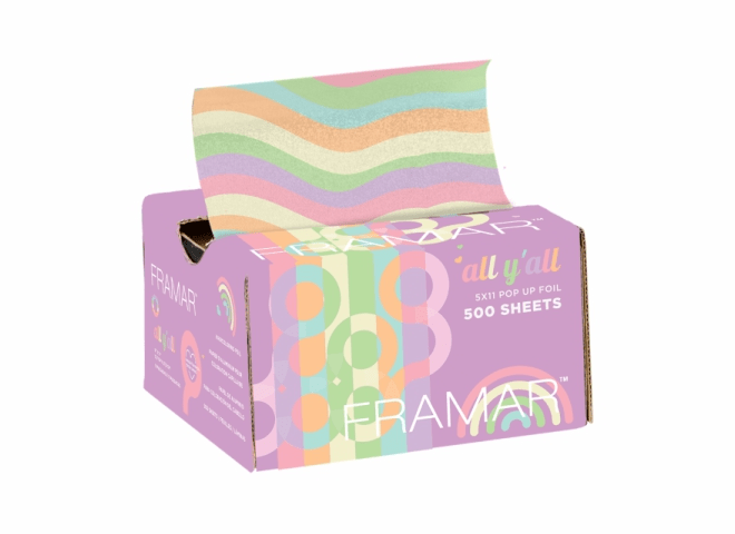 All Y'all Textured Foil Pop Up 5x11in 500pcs